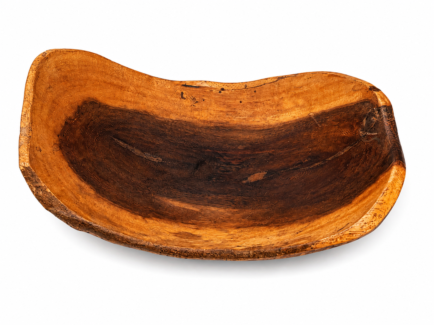 Oluwa Hand-Carved Wooden Bowl | Luxury Artisan Homeware | TG Luxe