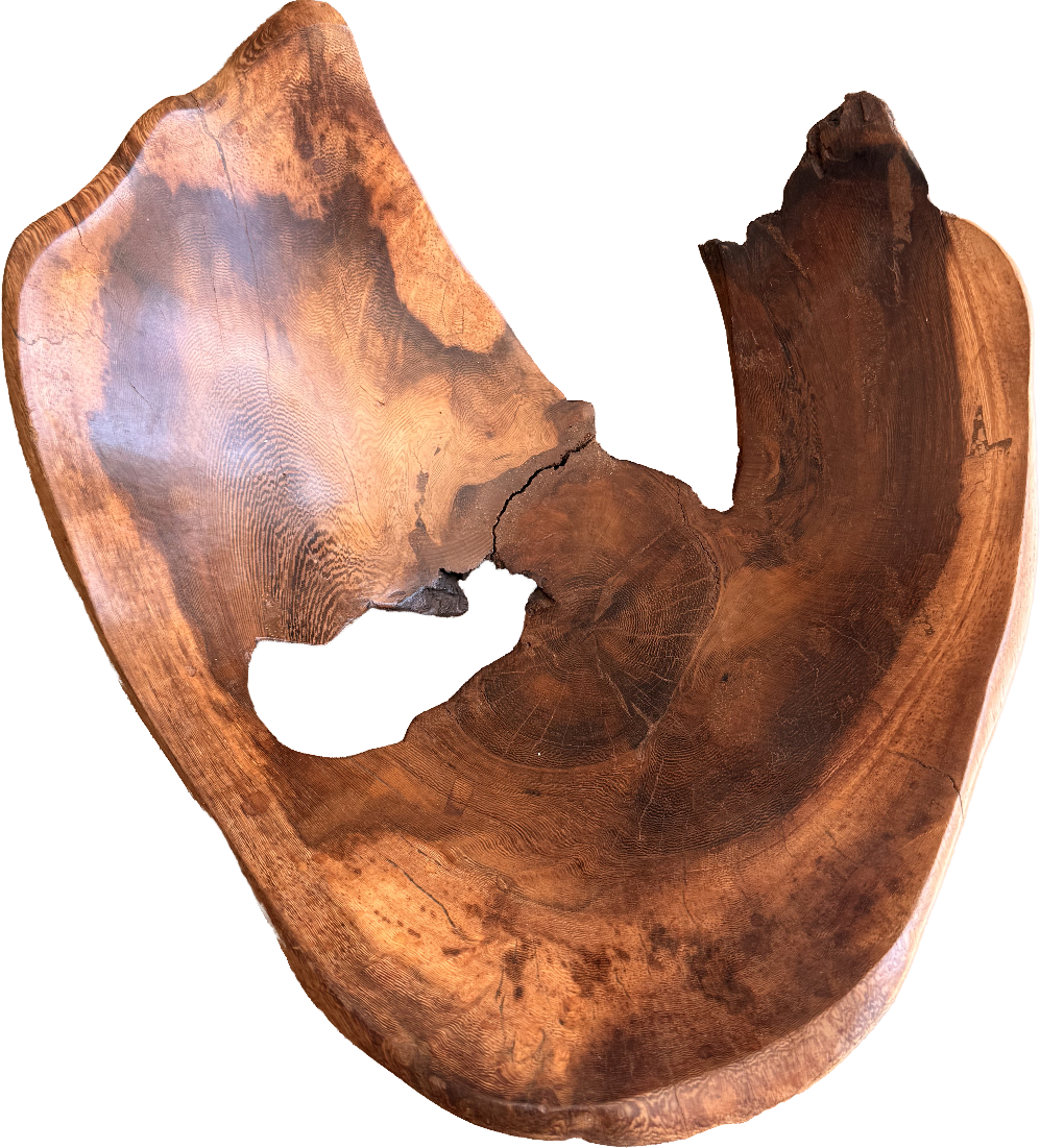 Rustic Natural wood bowl