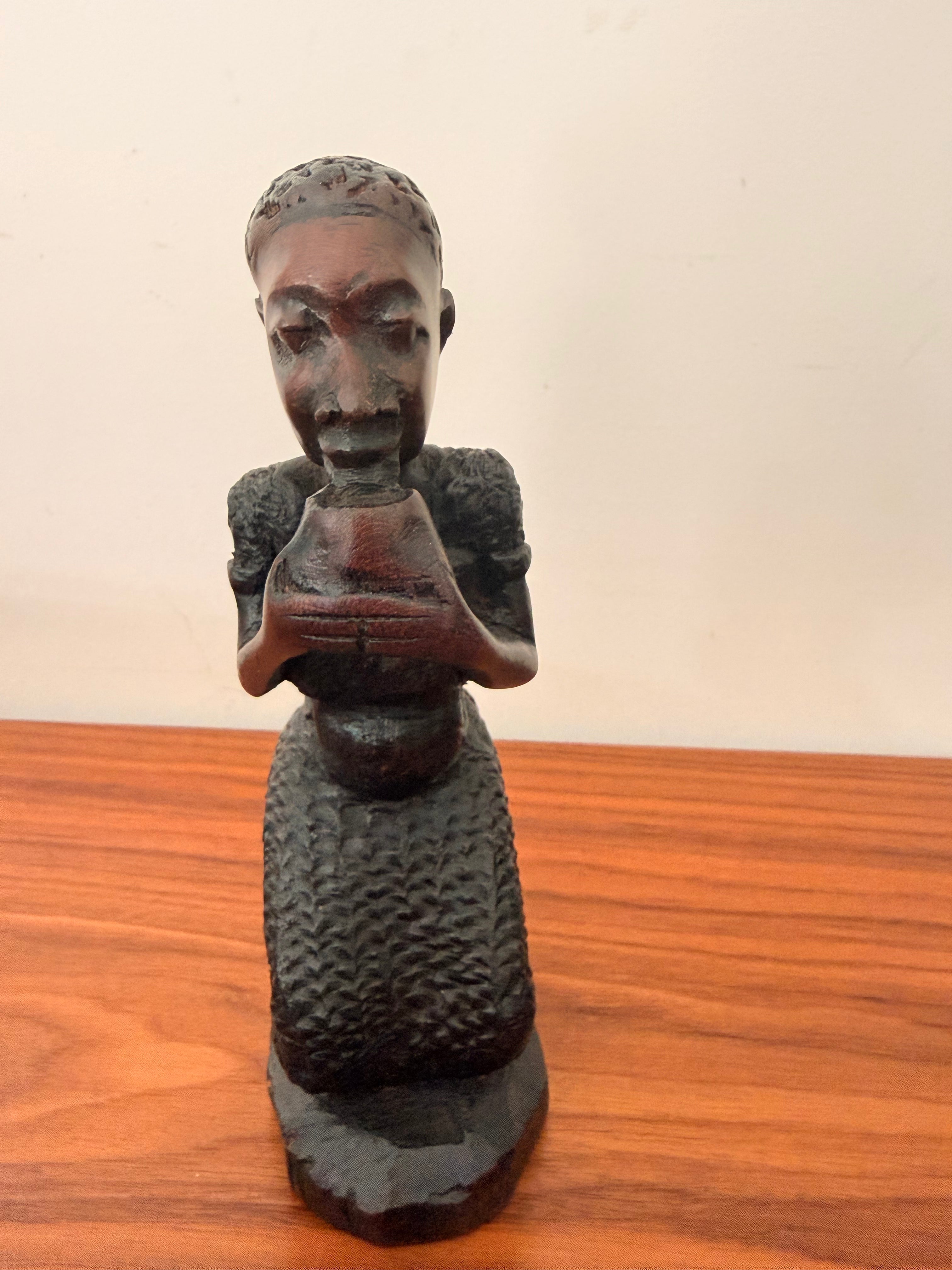 Hand-Carved Wooden Village Collection | Artisan Sculptural Décor