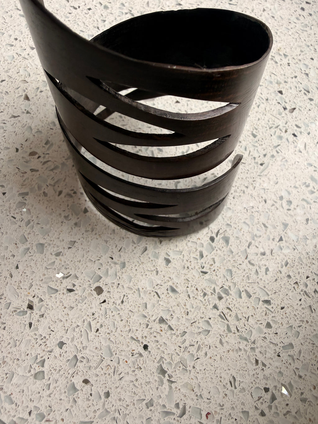 Hand-Carved Wooden Napkin Rings | Artisan Table Collection (Set of 4)